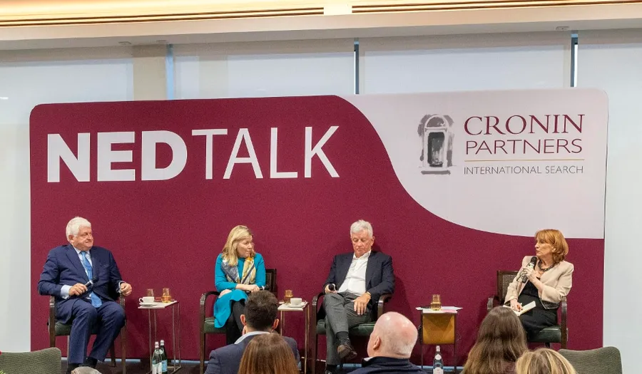 Panelists at the 2025 NED Talk